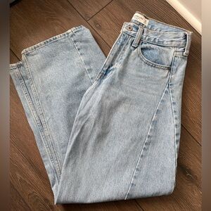 Abercrombie Mid Rise Barrel Jeans